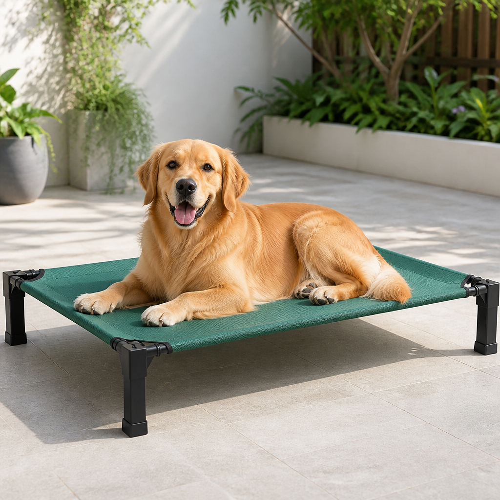 Elevated Cooling Portable Nylon Dog Cot
