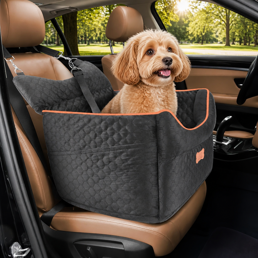 Elevated Removable & Washable Car Booster Seat