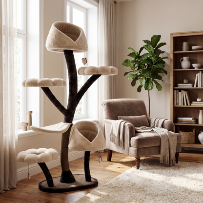 The Petal Cat Tree