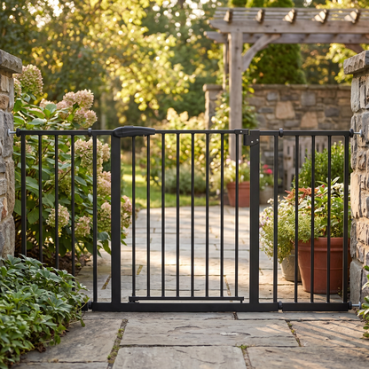 The Sentinel — Steel Outdoor Dog Gate